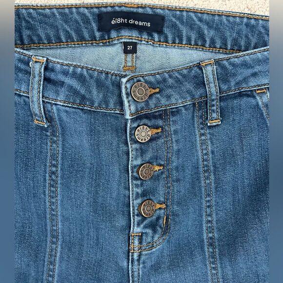 ei8ht Dreams size 27 cropped jeans - Picture 2 of 9